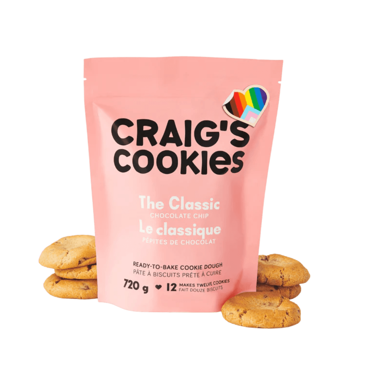 Craig's Classic Chocolate Chip Cookie Frozen Dough