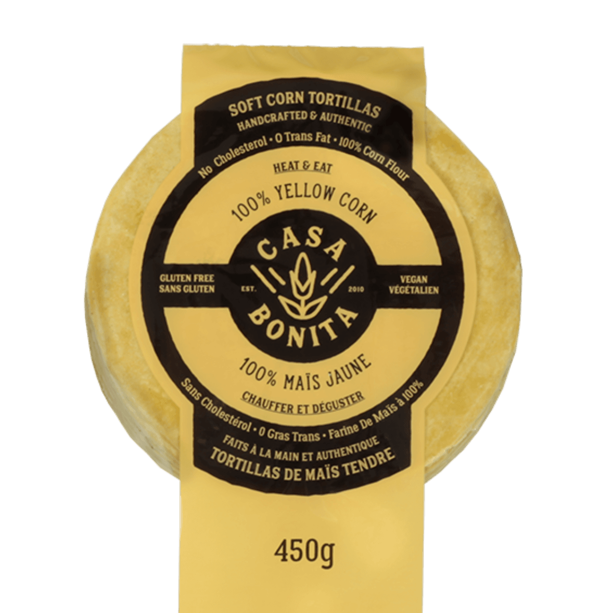 Yellow Corn Tortillas