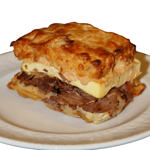 Brisket Breakfast Biscuit