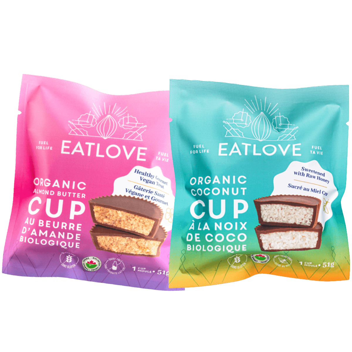 Eat. Love. Chocolate Cups