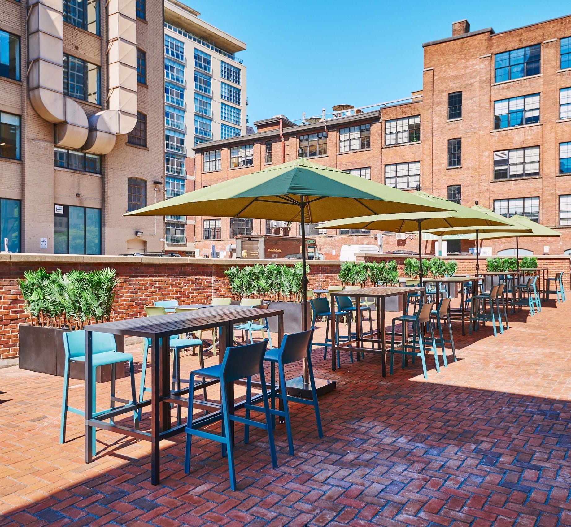 The Carbon Snack Bar patio